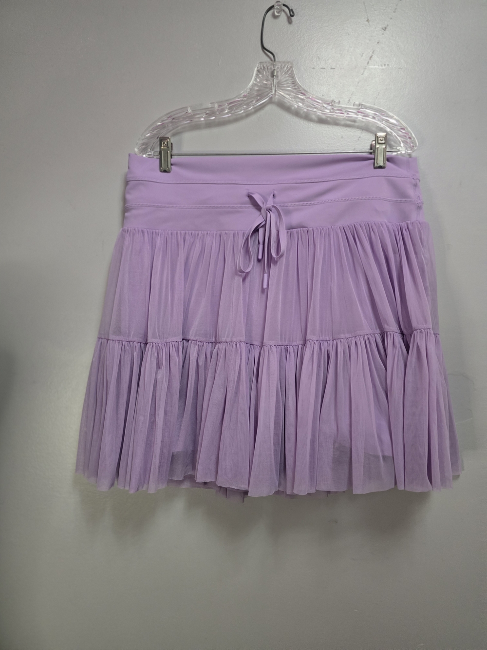 Popflex Lavender Tiered Tulle Skirt Skort Size 2x
